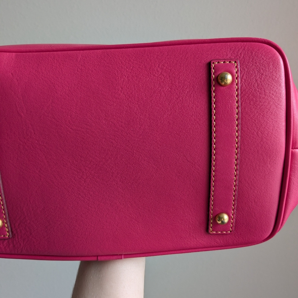Dooney & Bourke Florentine Drawstring in Fuchsia - Picture 14 of 14